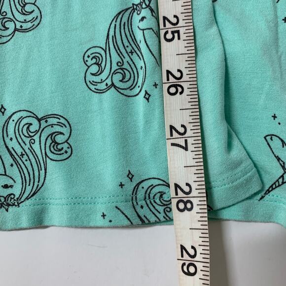CAT & JACK Mint Green Unicorn Print Maxi Skirt (10/12) - Picture 5 of 5